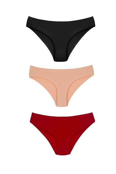 Miamor Gecko Women's Laser Cut 3-Piece Panties Set