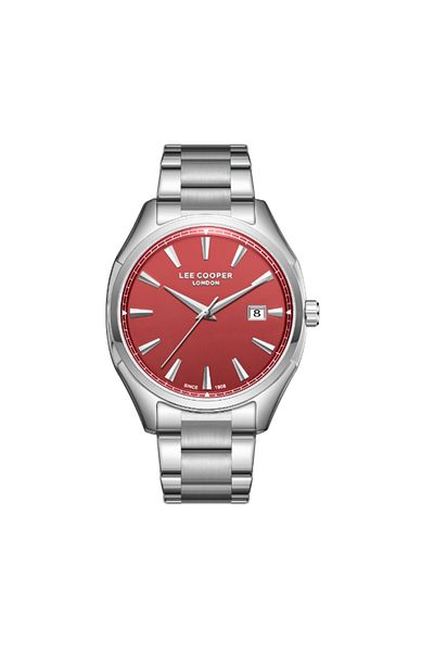 Lee Cooper Men Analog Red Dial Watch - LC08007.380
