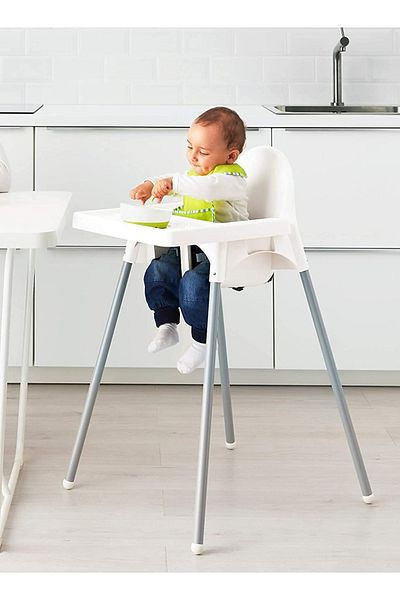 Primo Plus Adjustable baby dining chair with tray and safety belt