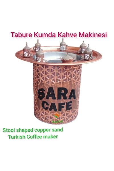 SAFİR ÇAY KAZANLARI Sapphire Stool Sand Coffee Machine High Size Sand Coffee Machine Sapphire Sand Coffee Device