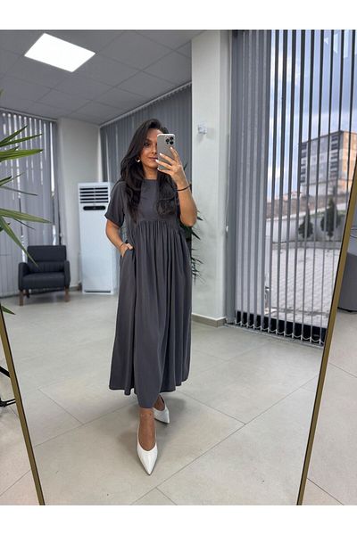 caddstore Φόρεμα Dr 8350 Bohemian Anthracite