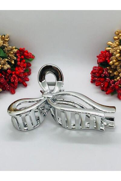 İnDerin Women's Large Size Infinity Bow Model Latch Buckle Pinterest Style (11cm)