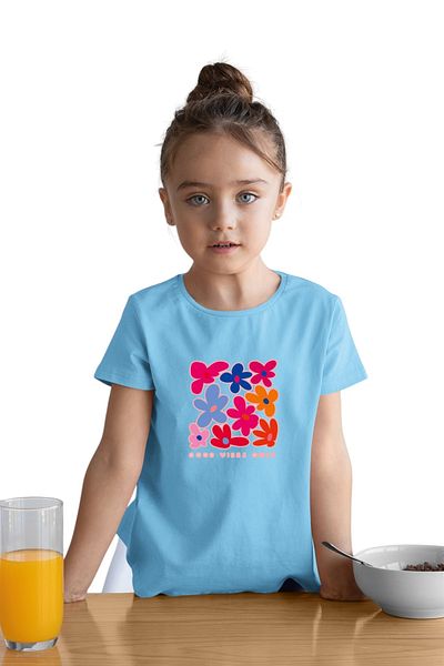 New Shine 1 tricou este un cadou pentru achiziții de 6 și mai sus în coș - Tricou cu mânecă scurtă imprimat pentru copii
