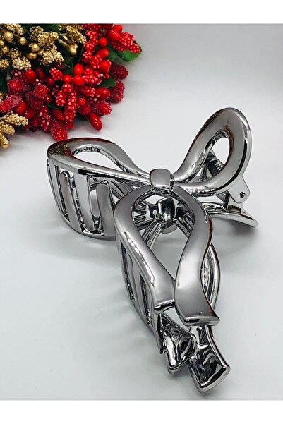 İnDerin Women's Large Size Infinity Bow Model Latch Buckle Pinterest Style (11cm)