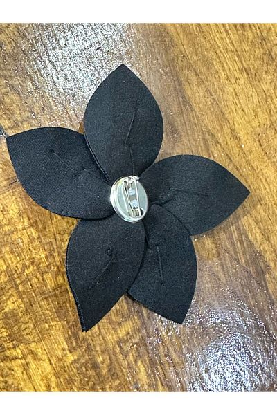 Gönülden Tasarım 13X13 CM BROSA FLORI DE PIATRA NEGRA ACCESORIUL GOLIER DE ÎMÂNĂ