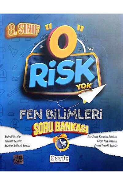 Netiz Yayıncılık 8. Sınıf Lgs Fen Soru Bankası 0 Risk