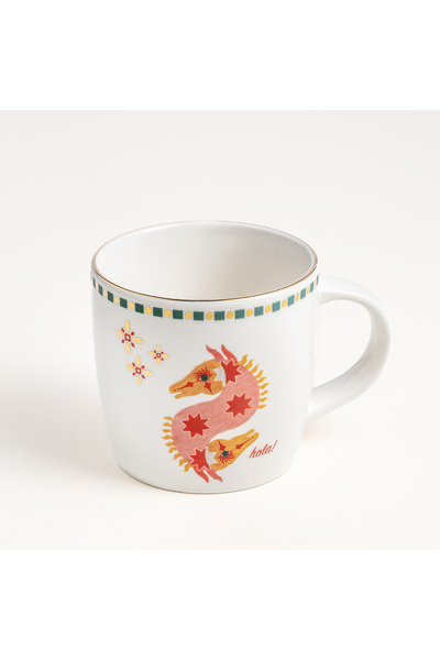 Zsa Zsa Zsu Gediz Porselen Kupa 350 Ml Renkli