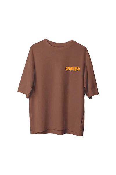 npLStore Μπλουζάκι Unisex Garfield με στάμπα Oversize