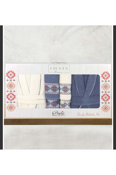 Fiesta Bathrobe Set