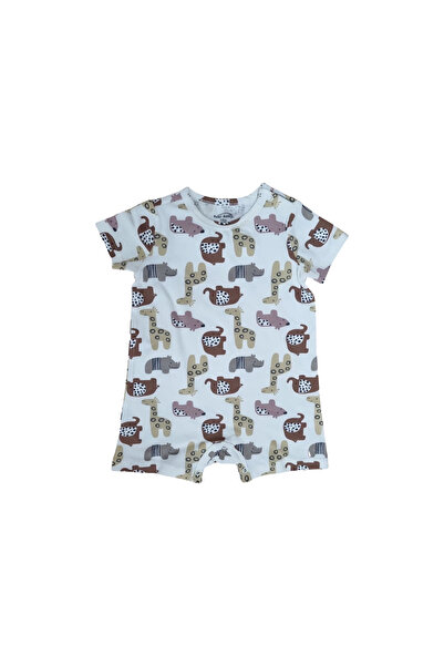 Fuar Baby Kız & Erkek Çocuk Kısa Paça Kısa Kol Tulum