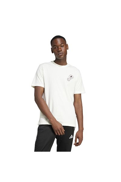 adidas OWHITE M L VERB CIR T - Απλό και κομψό σχέδιο