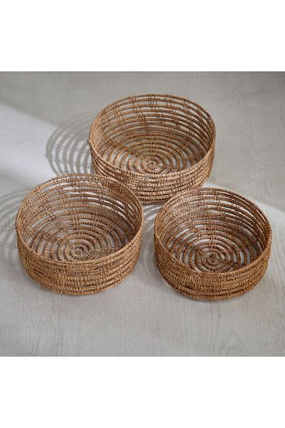 Home Box Sedona Multiutility Storage Basket Set of 3