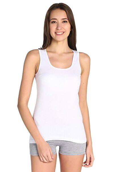 Meyzz Women's 100% Cotton Wide Strap Tank Top 3-Piece