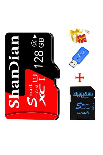 JASTER بطاقة ذاكرة Ultra MicroSDXC UHS-I C10 Full HD A1 عالية السرعة MicroSDHC C4 بطاقة MicroSD Trans Fl