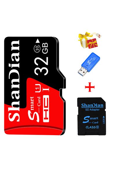 JASTER 32GB Ultra MicroSDXC UHS-I Memory Card C10 Full HD A1 High-speed MicroSDHC C4 MicroSD Card Trans Fla