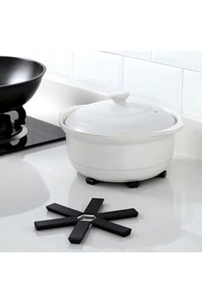 NcK Foldable Trivet, Pot, Pan, Teapot Mat, Table and Countertop Warm Protector