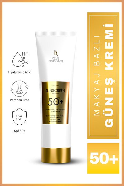 Reve Ravissant Spf50 Güneş Kremi Ve Makyaj Bazı 50 ml