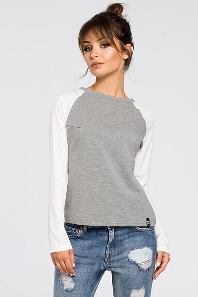 BEWEAR Elegant knitted women's blouse