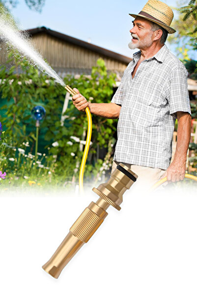 Betora Bahçe Hortum Başlığı Yüksek Basınçlı Püskürtmeli Portatif Hortum Ucu Aparatı Bahçe Araba Sulama