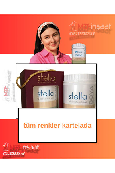 Bianca Stella Su Bazlı Akrilik Boya Şeker Pembe