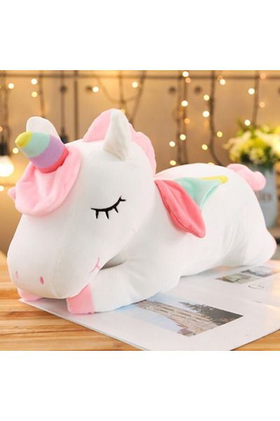 Choice WHITE 25cm Kawaii Horse Plush 25/50cm Soft Stuffed Huggable Dolls Animal Acompany Toys Children Girl
