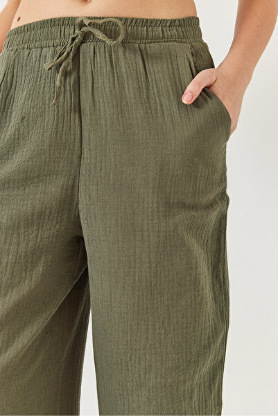 Bianco Lucci Muszlin színű Palazzo női nadrág - 80130 60271038