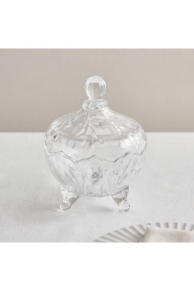 Home Box Candy Bowl with Lid 15x15x20 cm