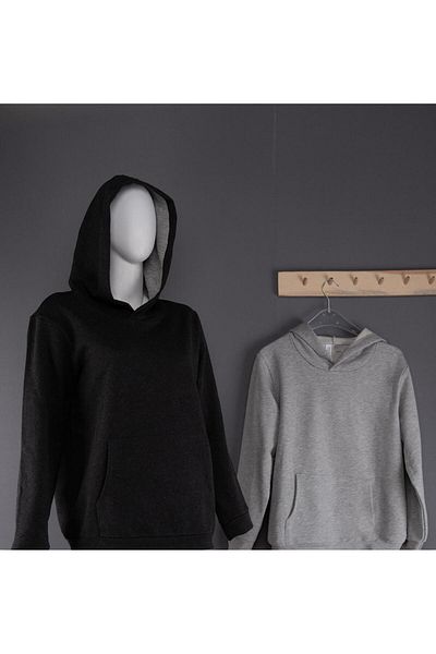 Baveno Baveno Unisex Casual φούτερ με κουκούλα