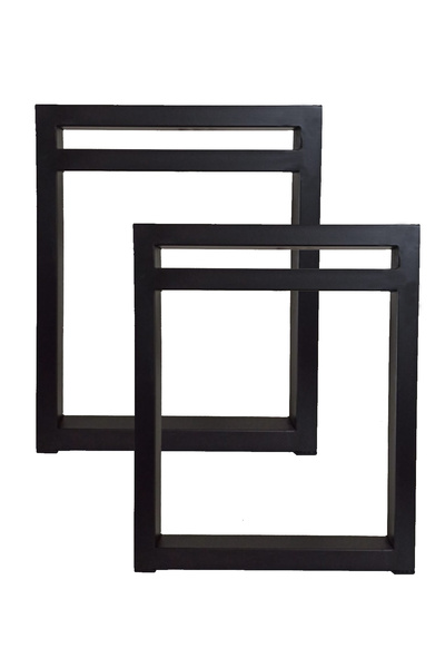 CVTdesign Metal Bank Sehpa Ayağı 2 Adet Metal Ayak Mobilya Ayakları