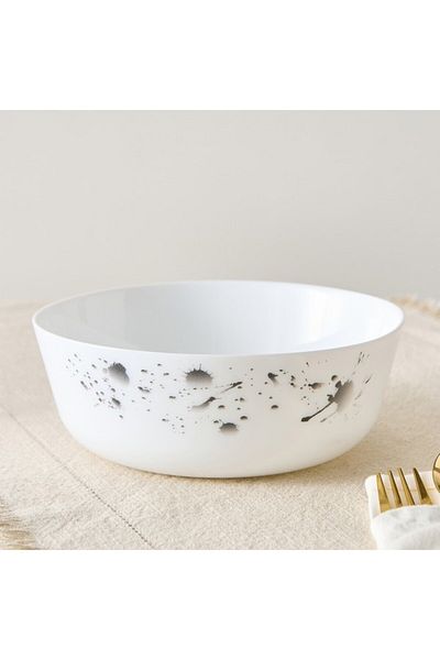 Home Box Splatter Opalware Serving Bowl 20 cm