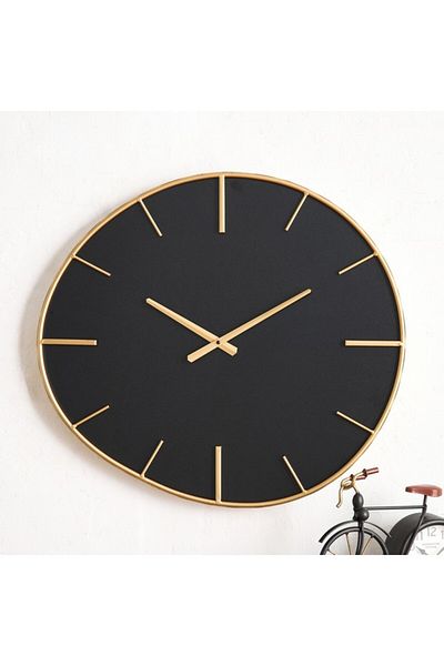 Home Box Emir Metal Modern Wall Clock 59x4x53 cm