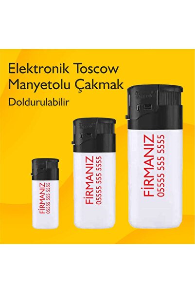 YılmazAjans Toscow Çakmak Elektronik - 100 Adet Çift Yön Baskılı