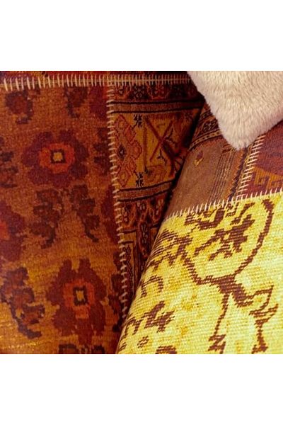 STOREMAX Softmicro Seat Cover, Sofa Bed and Ethnic Boho Patchwork Pattern