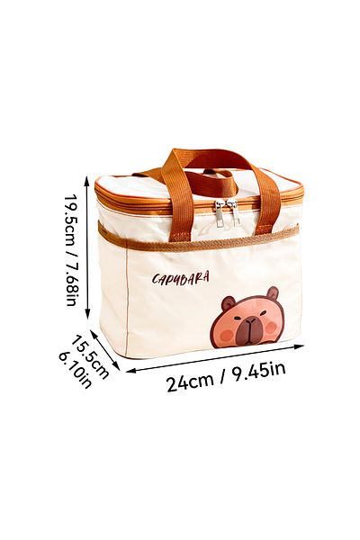 Choice Capybara M Worthbuy Portable Insulated Lunch Bag Large Capacity Waterproof Cooler Bag Camping Picnic