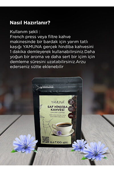Yamuna Saf Hindiba Kahvesi