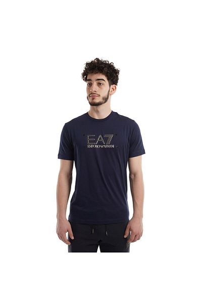 EA7 Emporio Armani Tricou EMPORIO ARMANI EA7 pentru barbati TRAIN GOLD LABEL M TEE PIMA JS BIG LOGO - 3RPT20PJM9Z01554