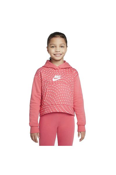 Nike Hanorac NIKE pentru copii G NSW FLC AOP HOODIE - DM8231603