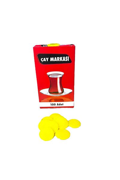 TOMBİ-X 100 L Yellow Round Tea Brand