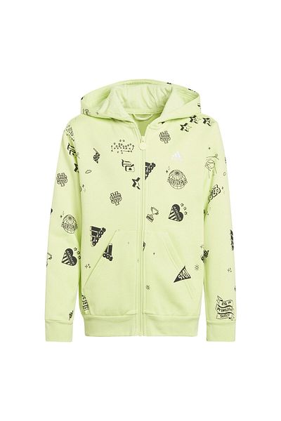 adidas ADIDAS sweatshirt for children J BLUV Q3 FZHD - IA1556