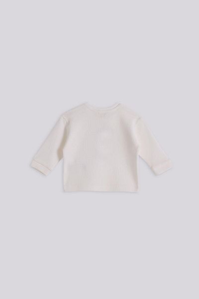 GB Baby Basic Bg Store Baby Boy Ecru Tracksuit Set