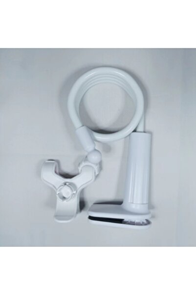 Choice WHITE 360 Clip Mobile Phone Holder Stand Portable Flexible Lazy Bed De...