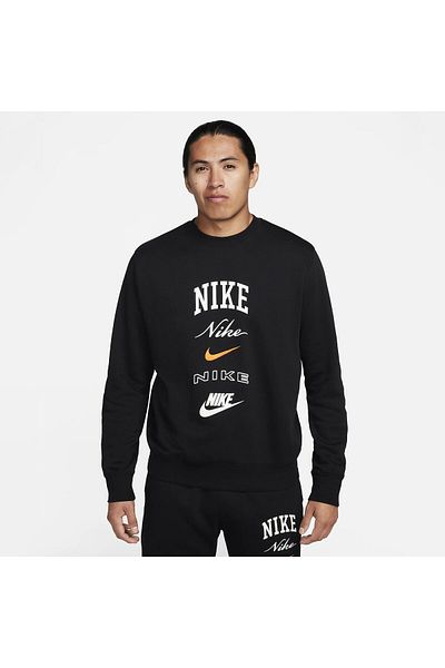 Nike Bluza NIKE pentru barbati CLUB BB CREW STACK GX - FN2610010
