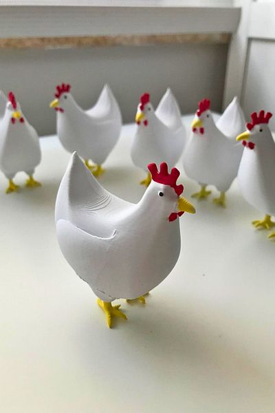 CESTOPİENO 1 Miniature Bioplastic Suitable for Contact with Rooster Food