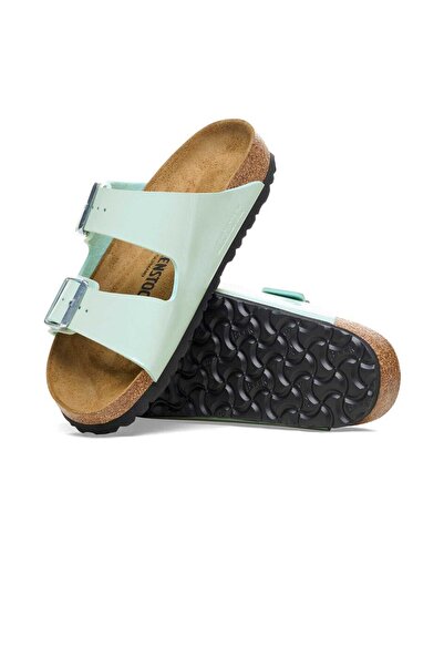 Birkenstock Arizona Bf Patent Surf Green Kadın Terlik