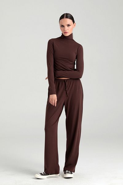 SHEISMONO Παντελόνι Ula Ultra Soft Bonded - Καφέ