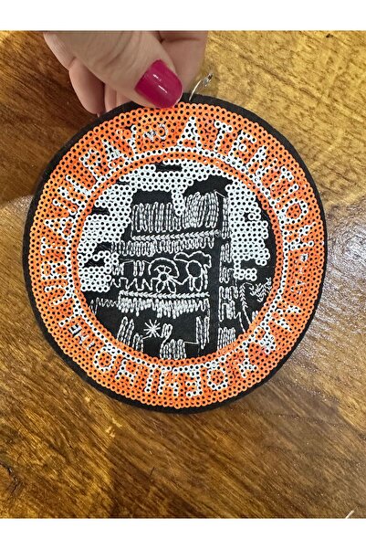 Gönülden Tasarım ПОМАРАНЧЕВИЙ ПАЙЕТОВИЙ ШВІЙНИЙ АПЛІКЕЙ ШВІЙНИЙ АПЛІКЕЙ ДІАМЕ...