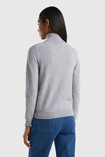 United Colors of Benetton Γκρι πουλόβερ για γυναίκες / κορίτσια (Κωδικός μοντέλου: 124A1002D2348)
