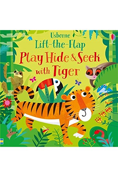 Usborne Lift The Flap Joacă Hide-hide Seek Game pentru Tigre