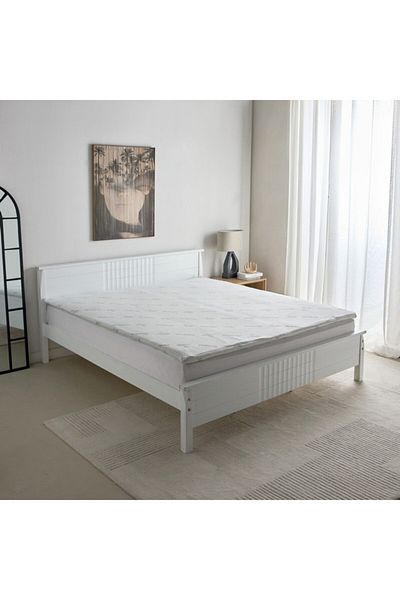 Home Box Relax Memory Foam King Mattress Topper 180x200x4 cm