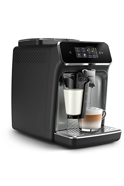 Philips Espressor automat Philips EP2339/40, 1500W, 1.8l, 15 bar, sistem de spumare lapte LatteGo, Negru